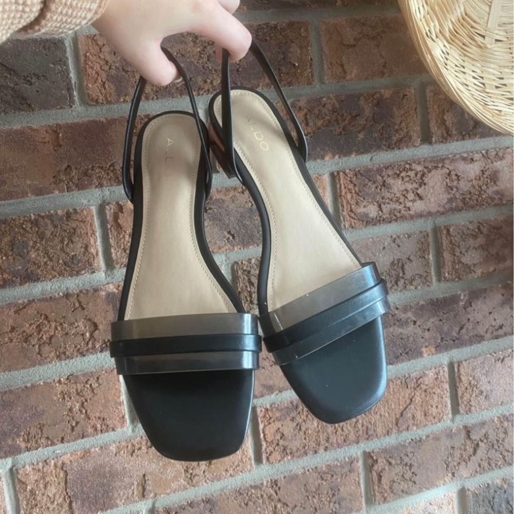 Aldo Flex fit sling backs 8.5